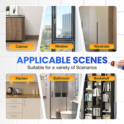 Multi-Purpose, Multi-Color Gap Filler for Whole House Use