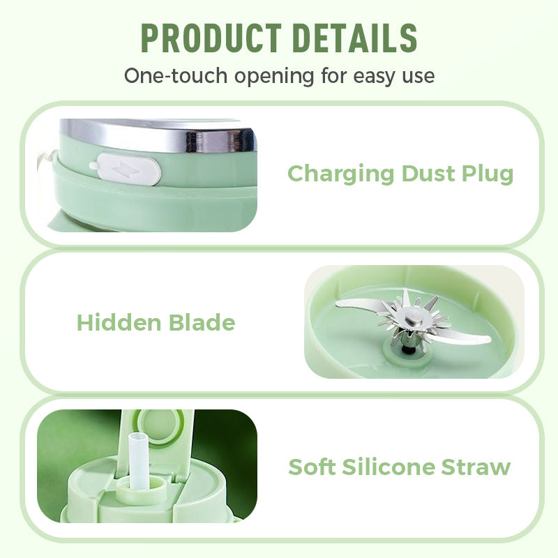 Multifunctional Large-Capacity Wireless Portable Juicer Cup