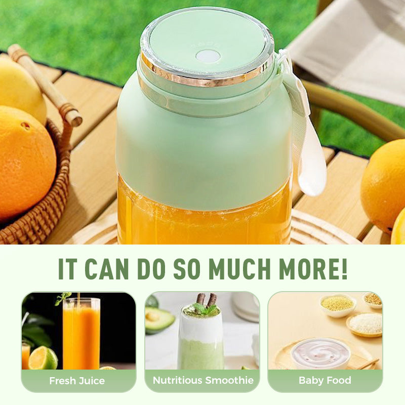 Multifunctional Large-Capacity Wireless Portable Juicer Cup