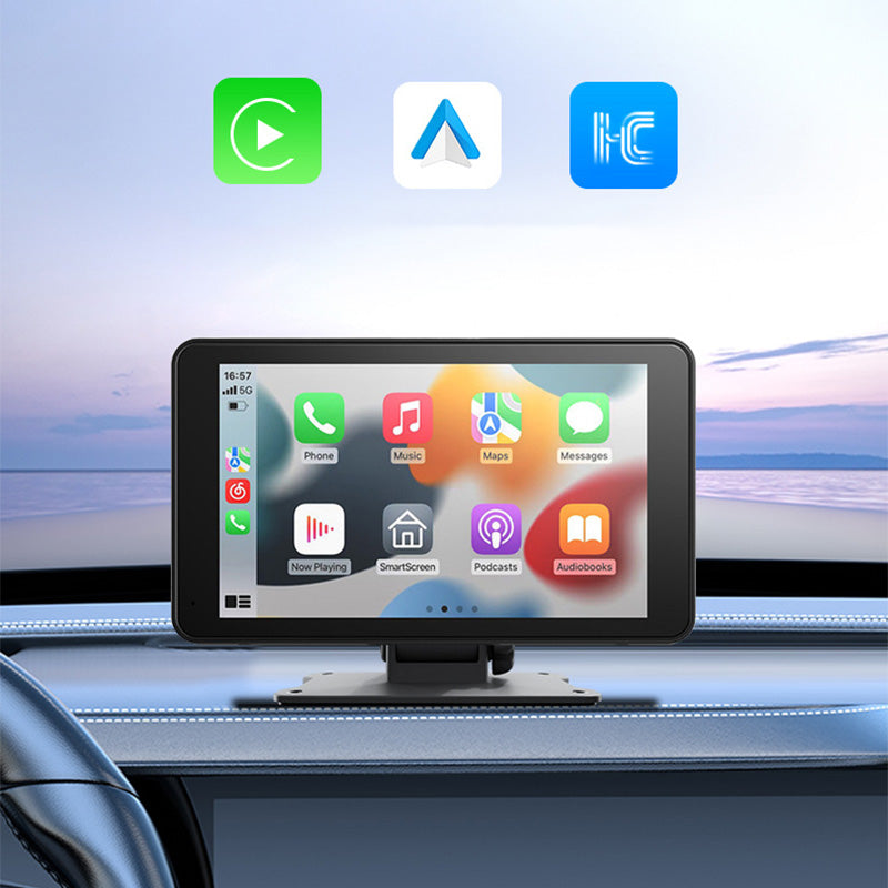 2025 Newest Portable Carplay Screen|Wide-Compatibility Multi-Device Car Infotainment System