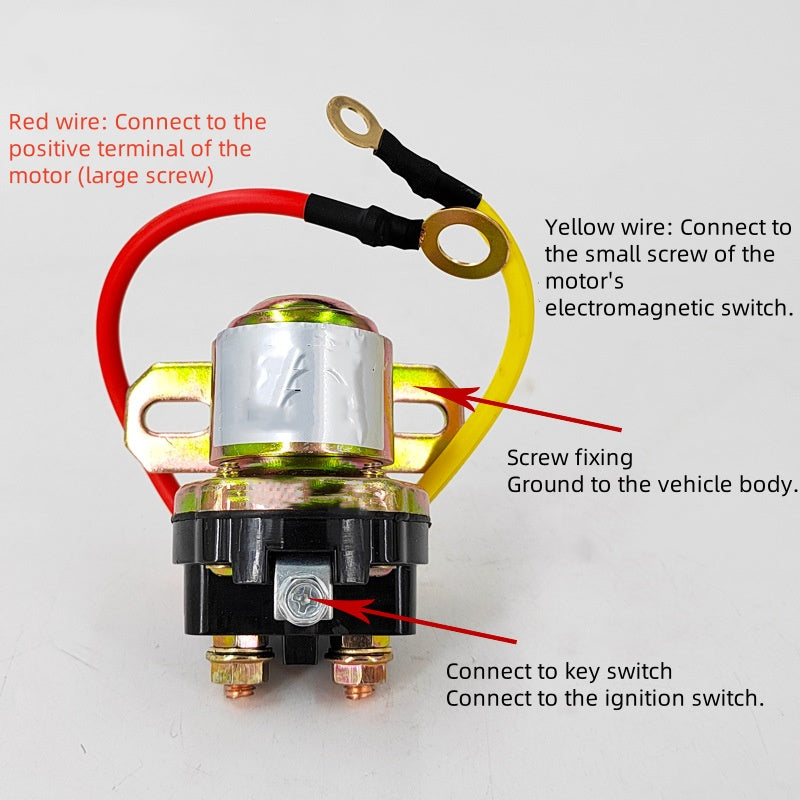 12-24V 150A Pure Copper Starter Relay